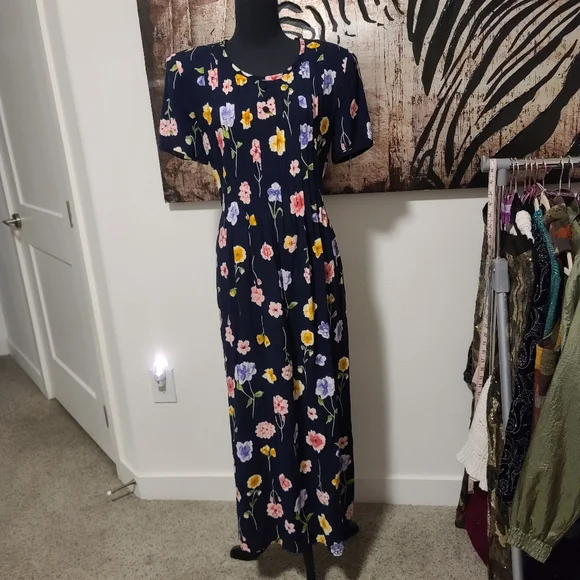Vintage 90s Jessica Howard floral - Picture 2 of 7